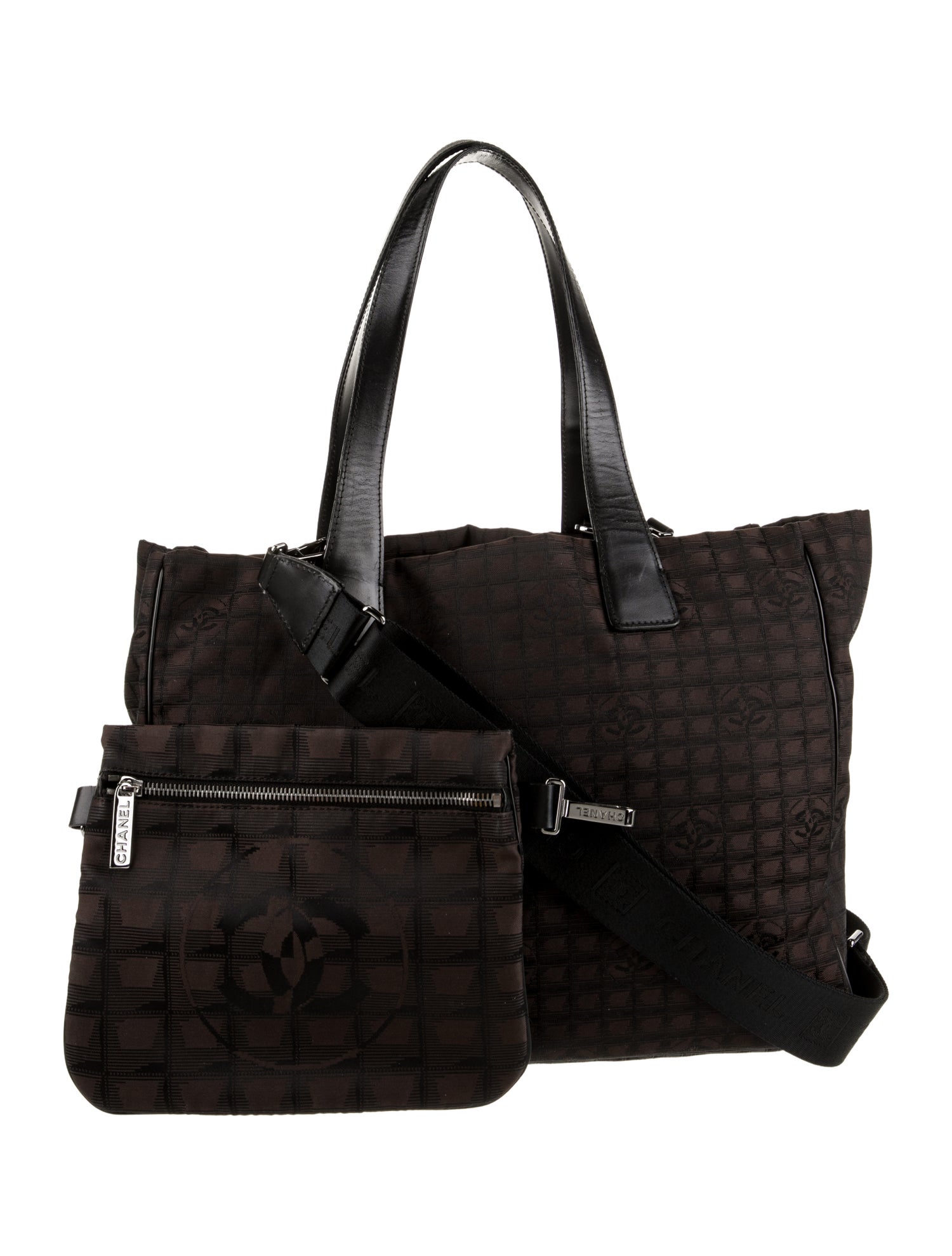 Chanel Travel Ligne Tote w/ Pouch